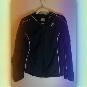 Navy blue Nike windbreaker